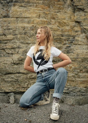 Frauen T-Shirt s/w